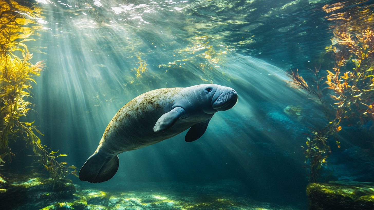 Manatee Spotlight: Buffett’s Life and Future at the Florida Aquarium - Chromatic Safari