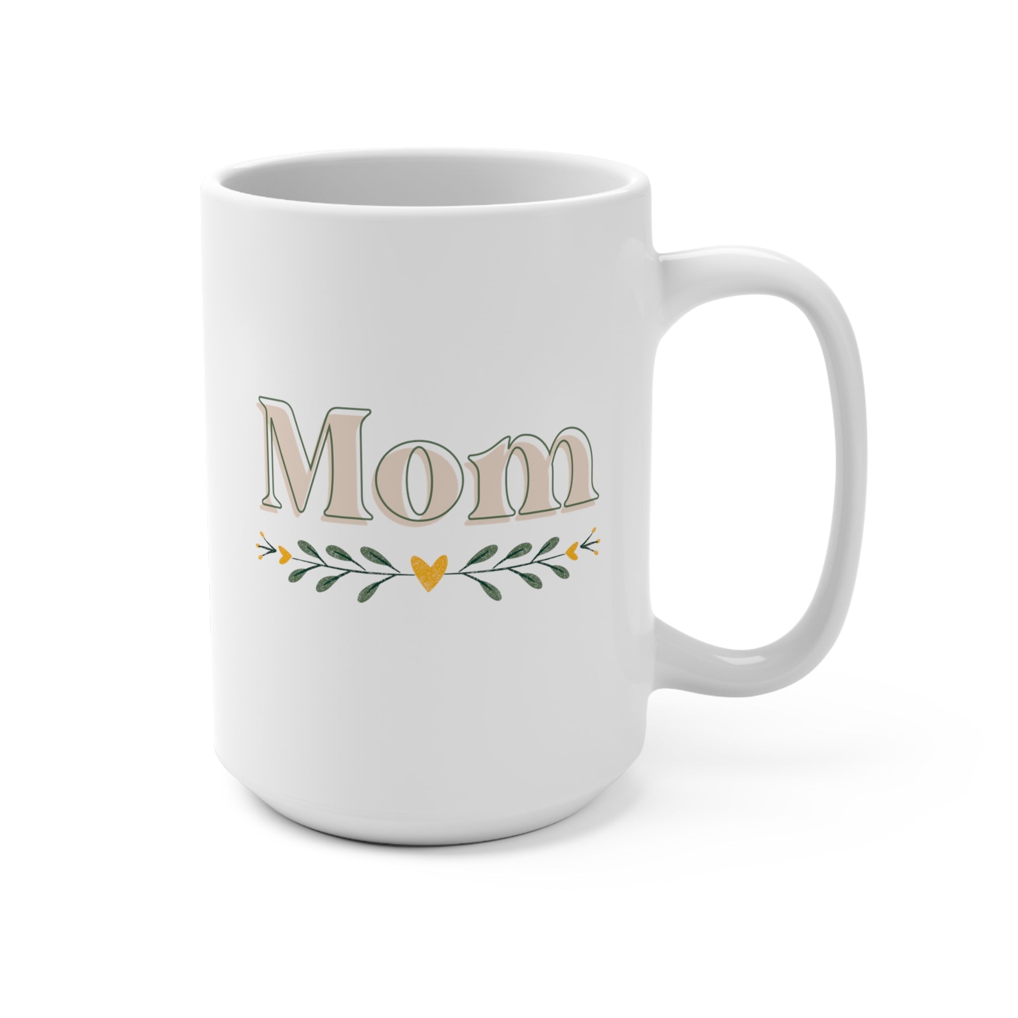 15 Mama Orca Whale Mug, Mother's Day Coffee Cup, Gift For Grandma or Mom - Mug - Chromatic Safari - 15oz -