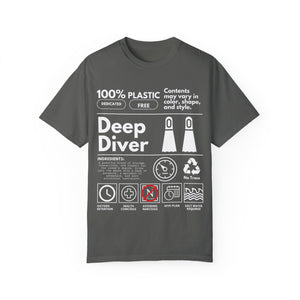 Diver Shirt, Diving Underwater Tee, Ocean Conservation Shirt, Summer Tee, Gift For Divers Surfers - T-Shirt - Chromatic Safari - Pepper - S