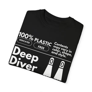 Diver Shirt, Diving Underwater Tee, Ocean Conservation Shirt, Summer Tee, Gift For Divers Surfers - T-Shirt - Chromatic Safari - Black - S