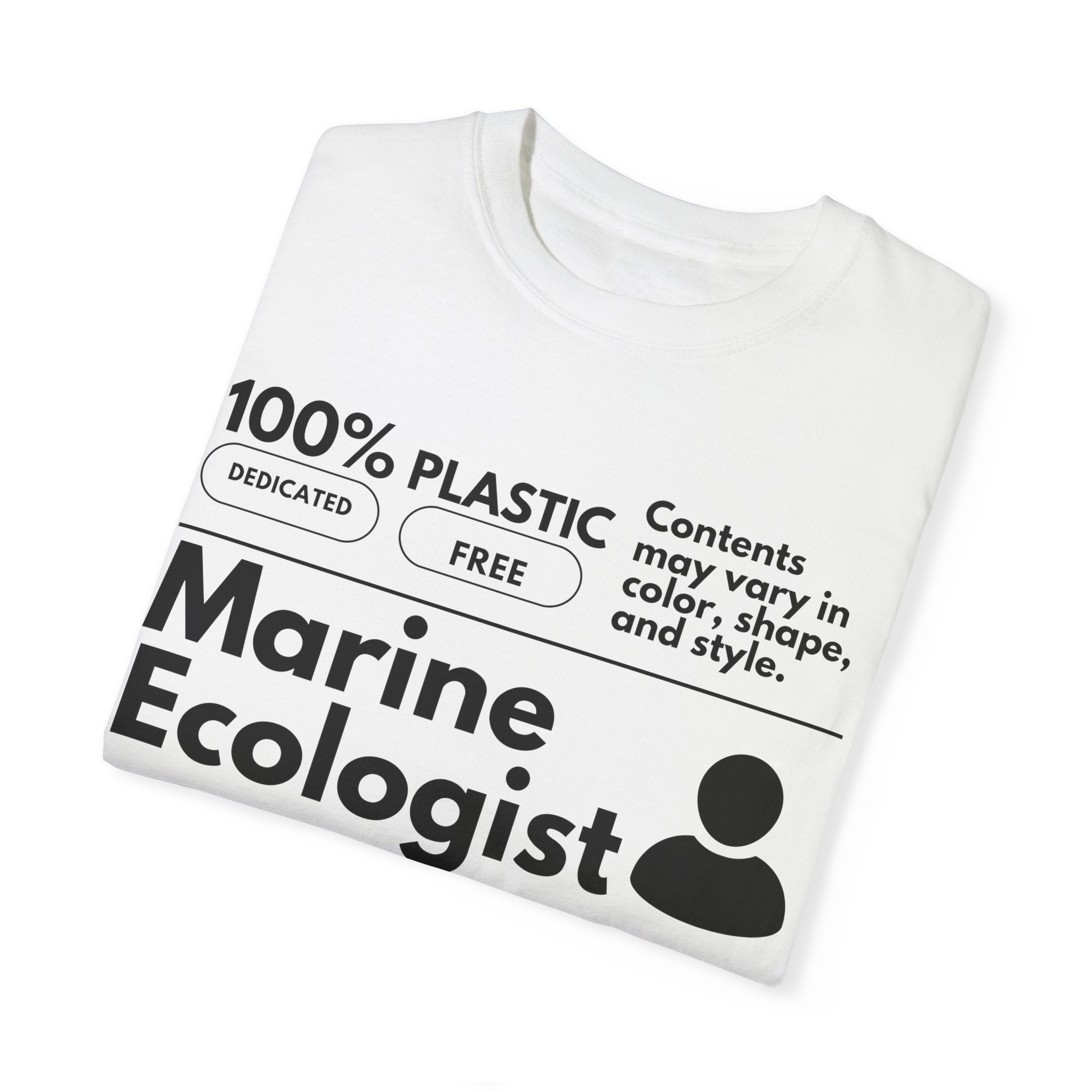 Ecology Shirt, Marine Ecologist Tee, Ocean Conservation Shirt, Summer Tee, Biology Gift - T-Shirt - Chromatic Safari - Black - S