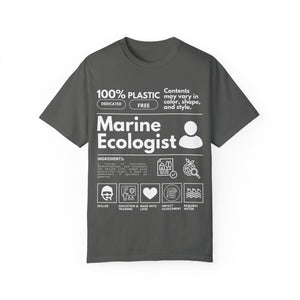 Ecology Shirt, Marine Ecologist Tee, Ocean Conservation Shirt, Summer Tee, Biology Gift - T-Shirt - Chromatic Safari - Pepper - S