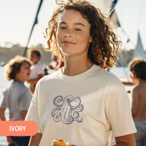 Giant Pacific Octopus Shirt Comfort Colors Tee, Environmentalist Ocean Conservation Marine Biology Gift, Locals Divers & Octopus lover - T-Shirt - Chromatic Safari - Chalky Mint - S