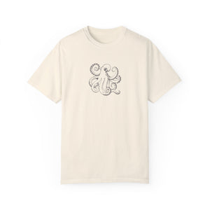 Giant Pacific Octopus Shirt Earth-friendly Comfort Colors Tee, Ocean Conservation Marine Biology Gift, For Locals, Divers & Octopus lover - T-Shirt - Chromatic Safari - Chalky Mint - S
