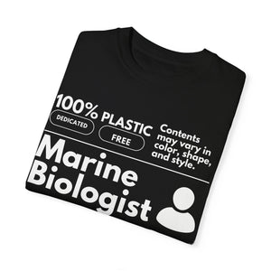 Marine Biology Shirt, Diving Surfing Tee, Ocean Conservation Shirt, Vacation Tee, Marine Biologist Gift - T-Shirt - Chromatic Safari - Black - S