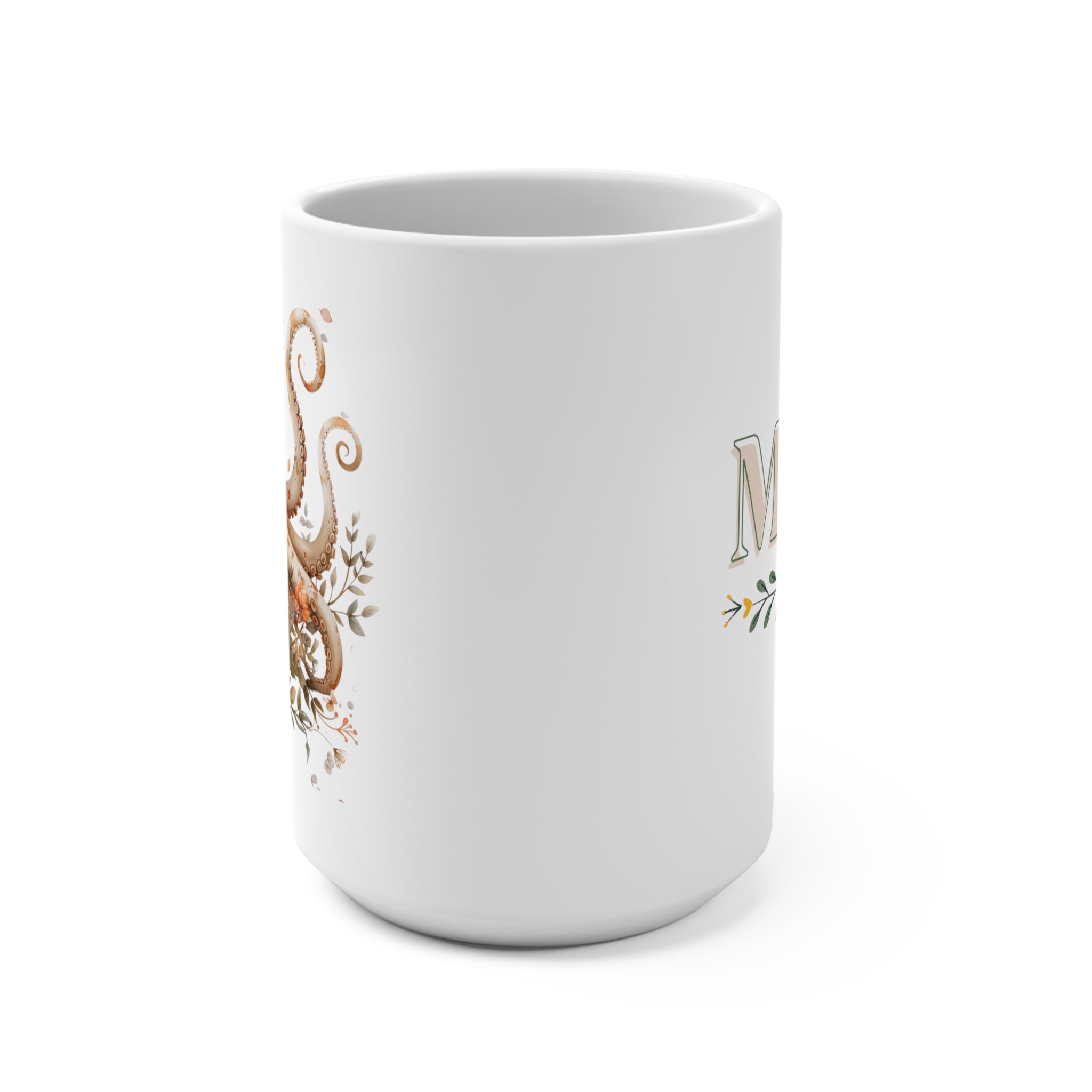 Mom Octopus Mug 15oz, Mothers Day Coffee Mug, Gift For Mum - Mug - Chromatic Safari - 15oz -