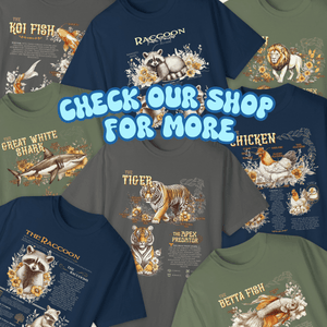 Shark Anatomy Shirt, Vintage Marine Animal Tee, Shark Lover Tshirt Gift, Gift For Surfer or Divers - T-Shirt - Chromatic Safari - Pepper - S