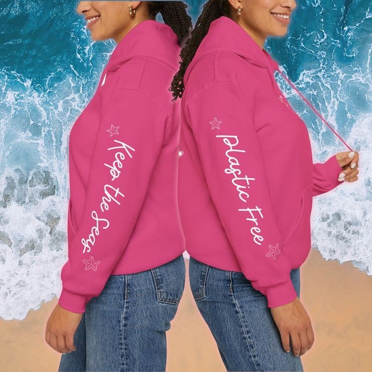 Blue Whale Design Hoodie: Eco-Friendly, Artistic Sweatshirt for Marine Life Enthusiasts, Perfect for Ocean Conservation Supporters - Chromatic Safari - Navy - S