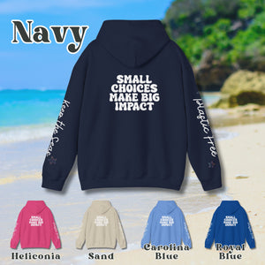 Blue Whale Design Hoodie: Eco-Friendly, Artistic Tortoise Sweatshirt for Marine Life Enthusiasts, Perfect for Ocean Conservation Supporters - Chromatic Safari - Carolina Blue - S