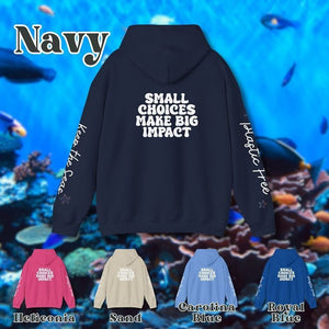 Rainbow Octopus Hoodie: Eco-Friendly, Artistic Sweatshirt for Marine Life Enthusiasts, Perfect for Ocean Conservation Supporters - Chromatic Safari - Heliconia - S