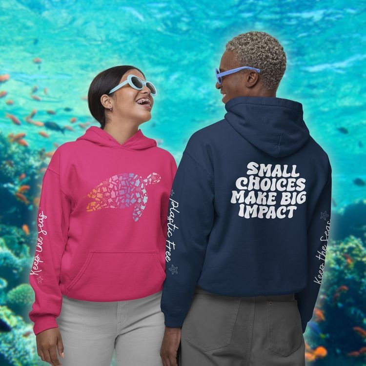 a couple of people standing next to each other